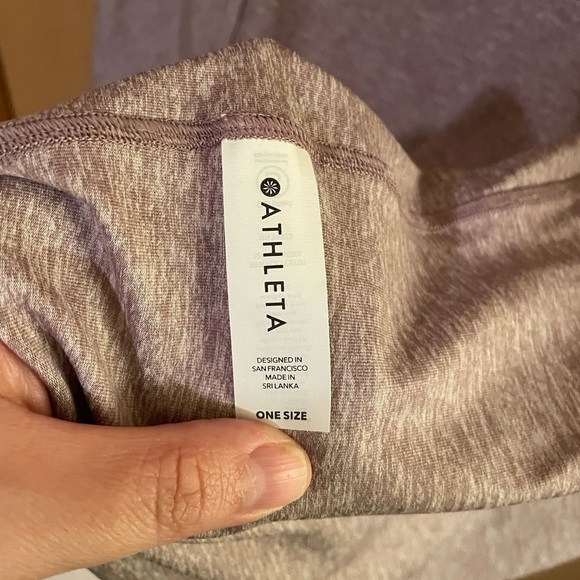 Women's Athleta OM Wrap/Scarf/Gator Asymmetric Jacket/Vest - Picture 7 of 8